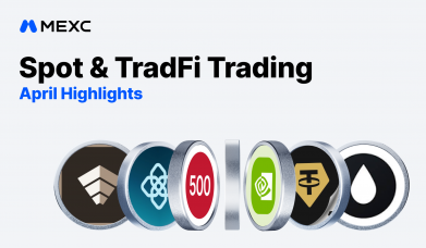 New tokens average at 2,341%, TradFi futures volume climbs 55%: MEXC April report