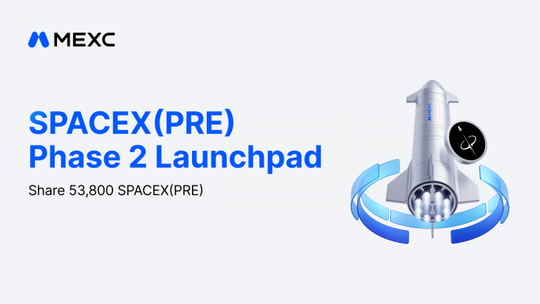 MEXC SPACEX(PRE) Phase 2 Launchpad: 30% Off Subscription and Extra Airdrops for Stock Trading