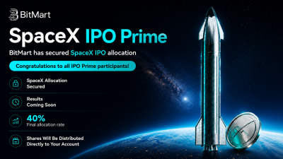 BitMart Delivers a Real 40% SpaceX (SPCX) Allocation to Every IPOPrime Subscriber – bSPCX Now Tradable, No Lock-Up
