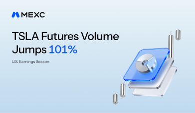 US earnings season heats up as MEXC TSLA stock futures weekly volume jumps 101%